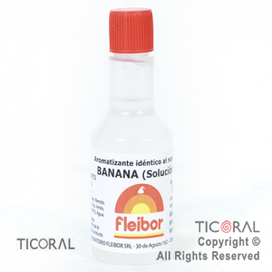 ESENCIA FLEIBOR BANANA X30CC x 4